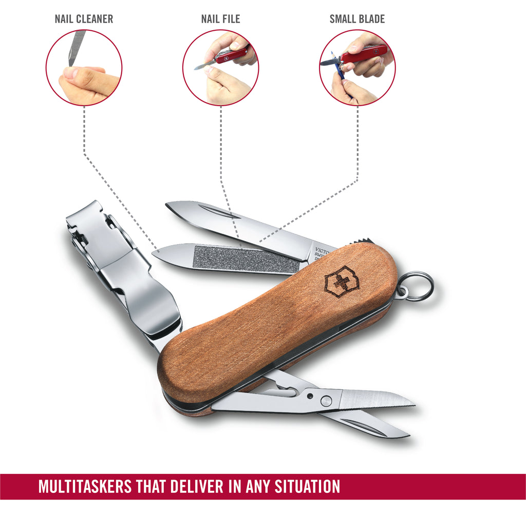 Victorinox Nail Clip 580, Swiss pocket knife, red | Advantageously shopping  at Knivesandtools.com